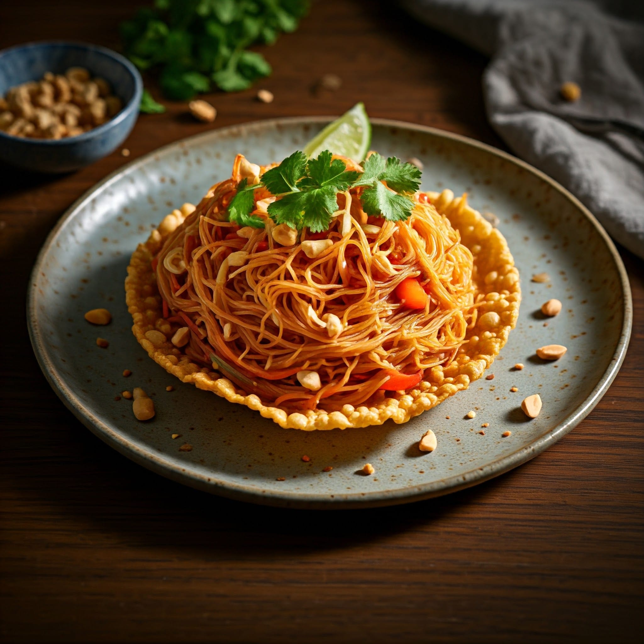 Crispy Baked Rice Vermicelli Delight