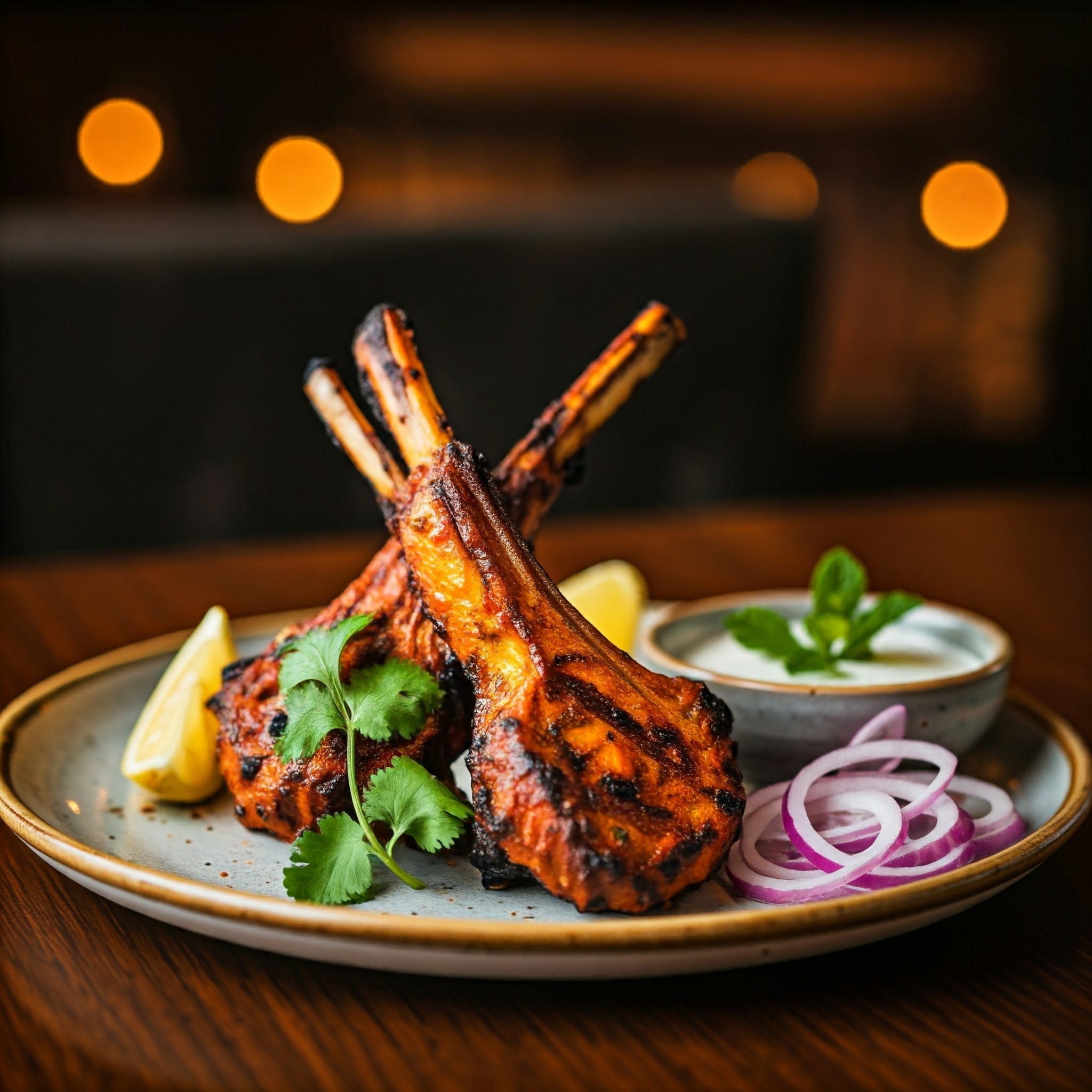 Tandoori Tango Lamb Chop Delight