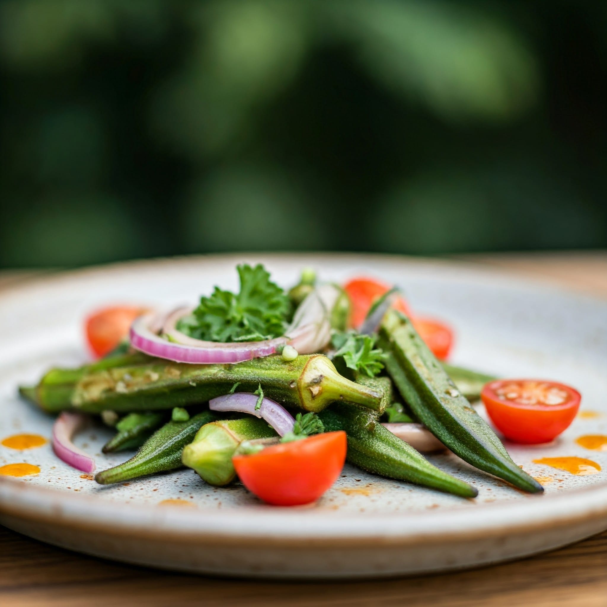 Savannah Sunrise Okra Delight