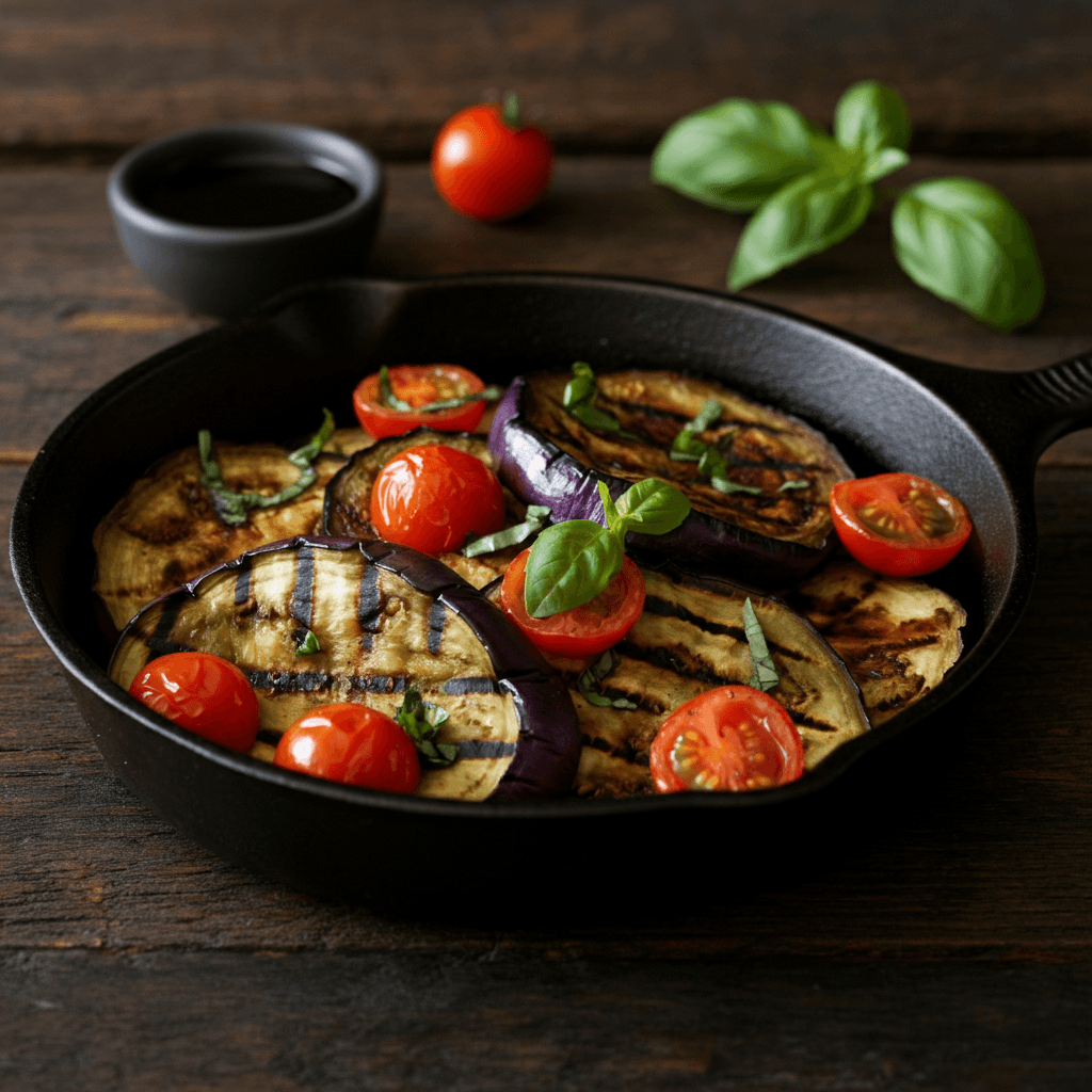 "Sizzling Señor Eggplant Delight"