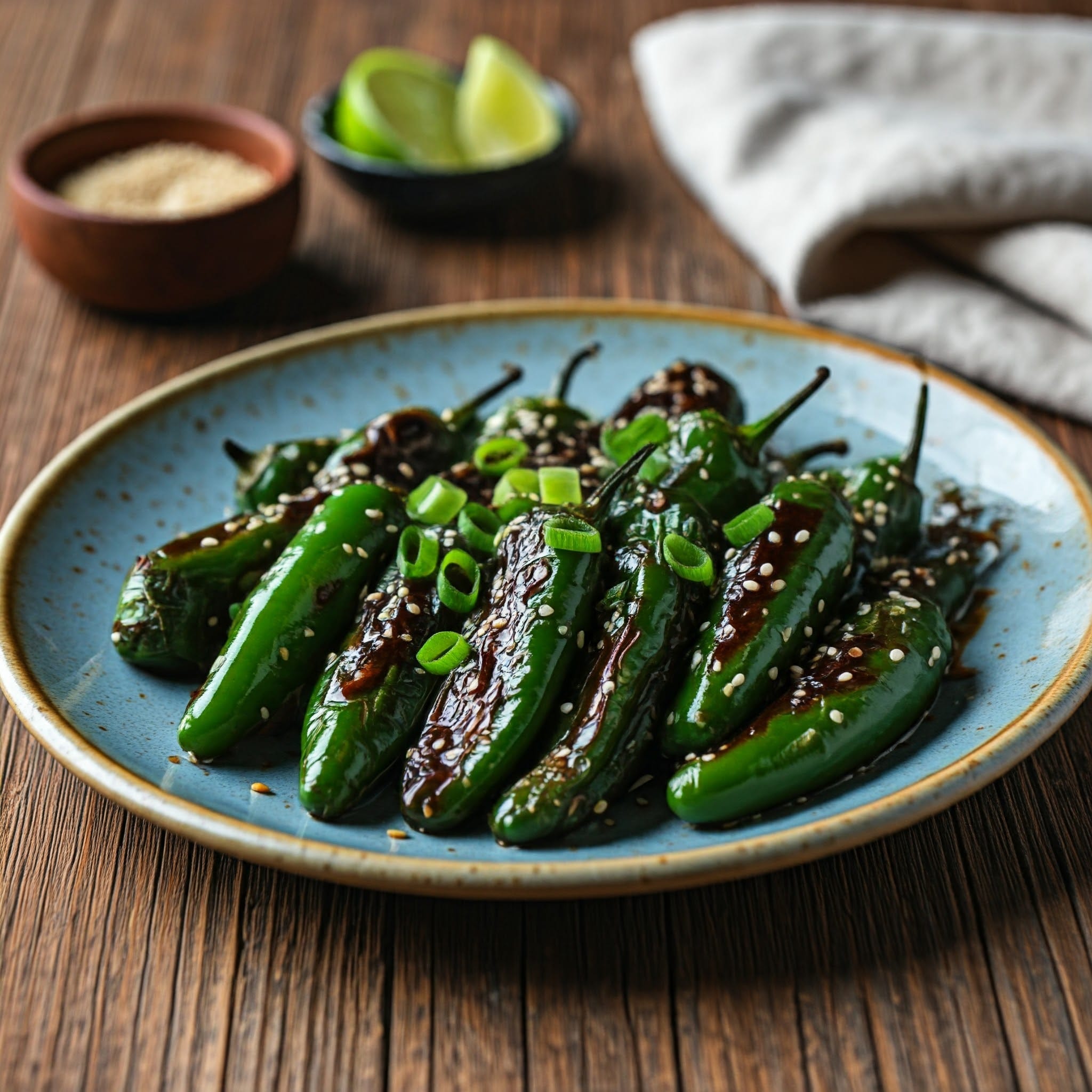 Fiesta Firecracker Glazed Chilies