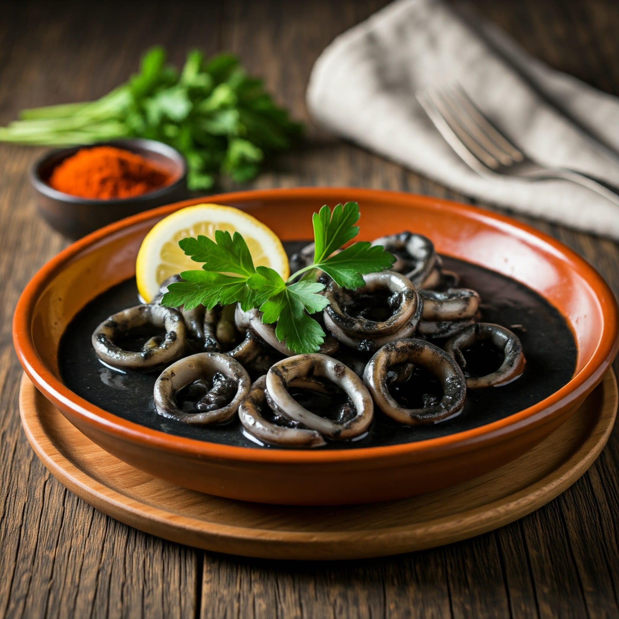 Sizzling Iberian Ink Delight