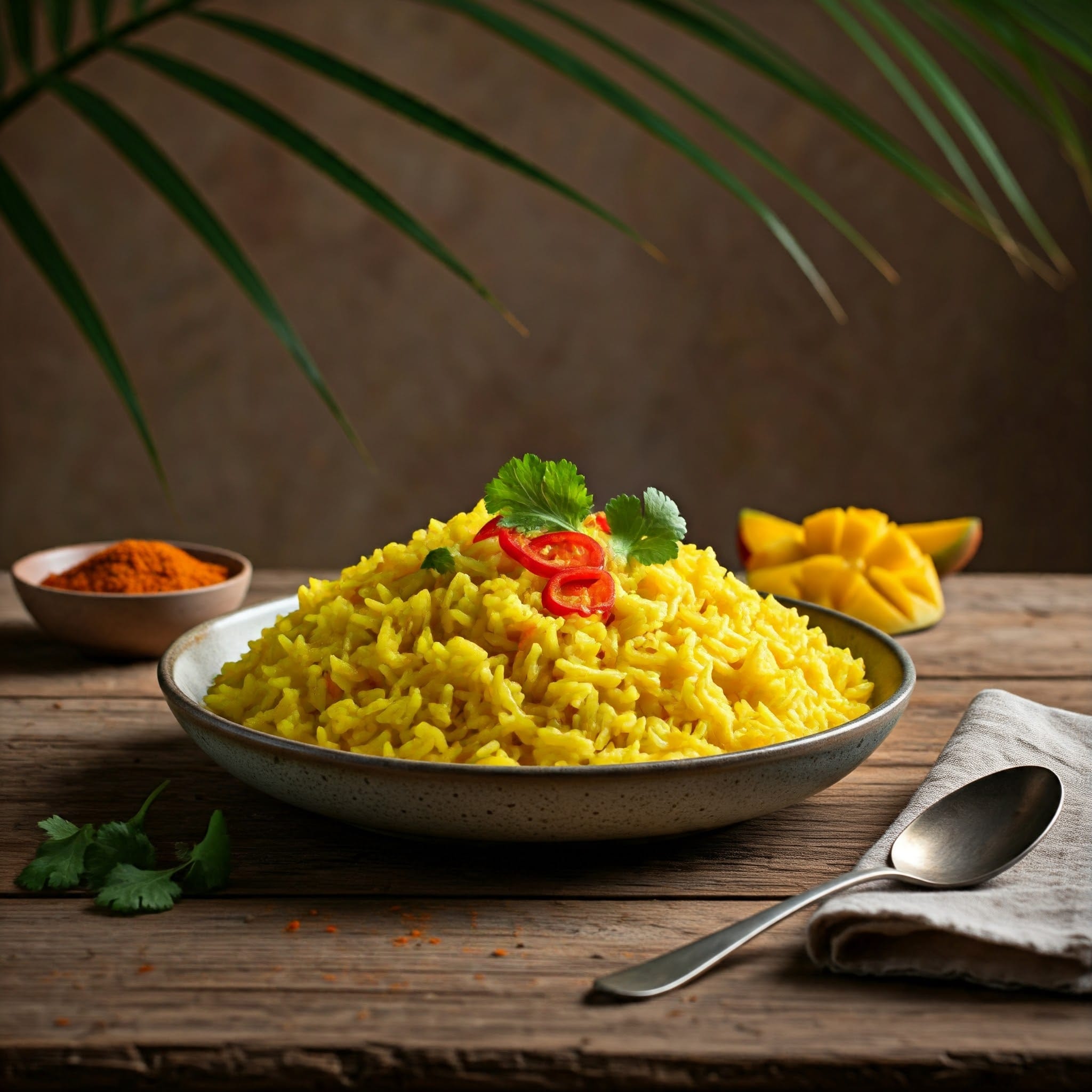 Mango Glazed Basmati Delight
