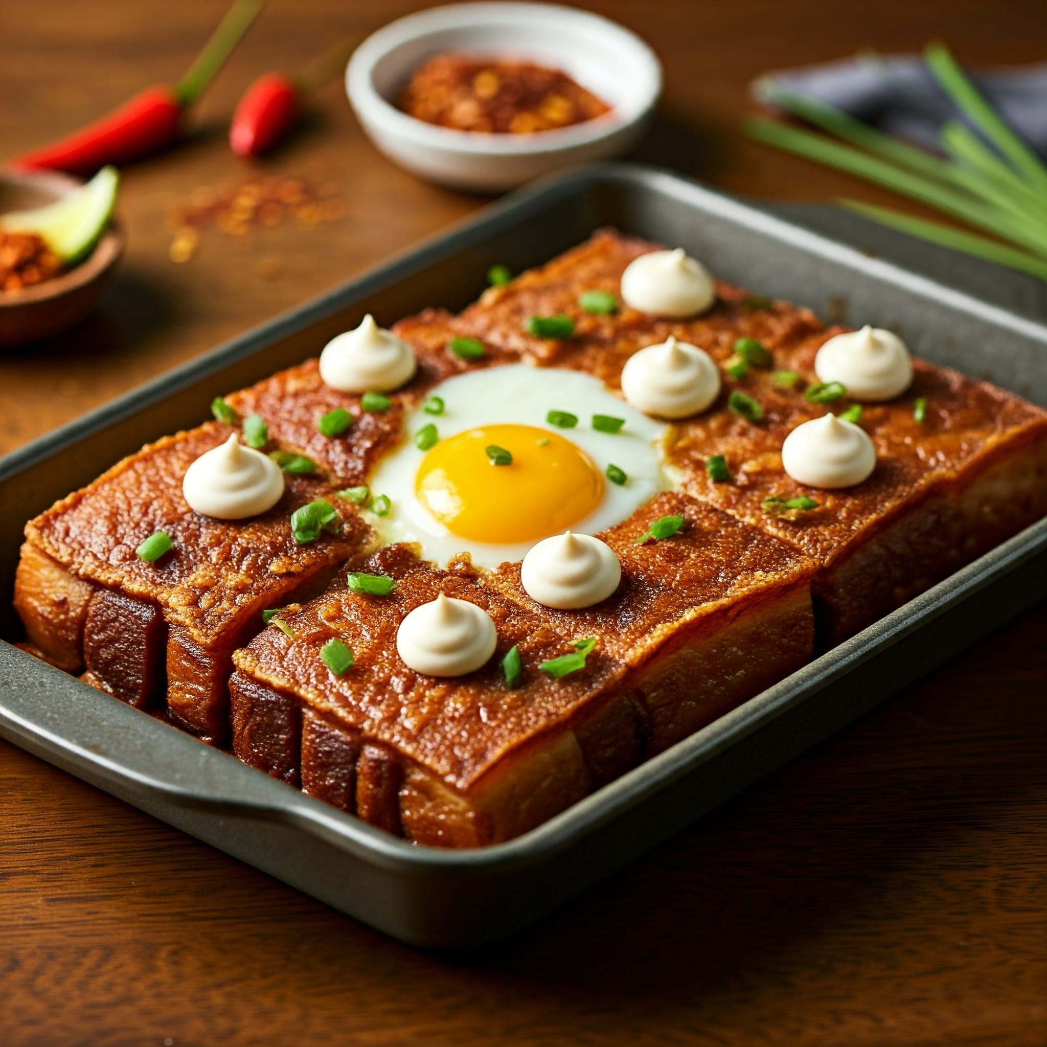 Sisig Surprise Baked Pork Perfection