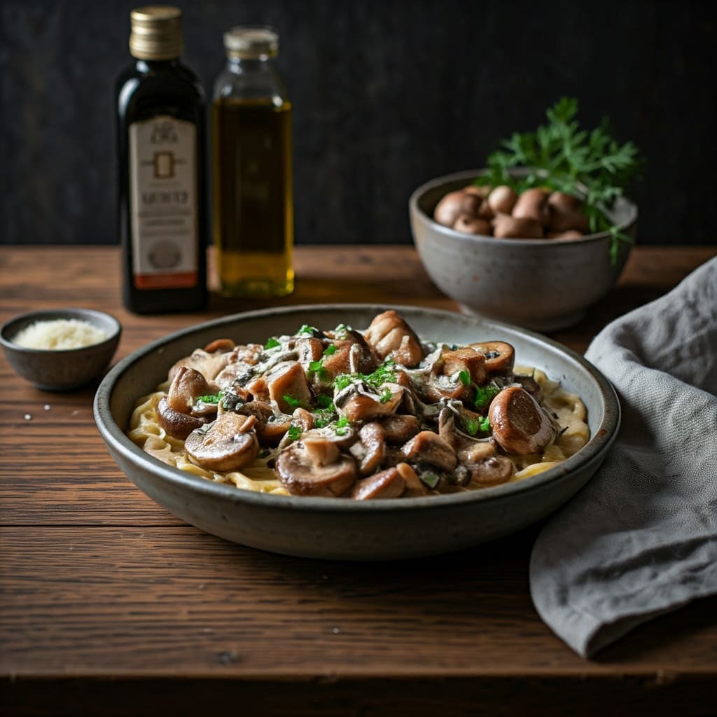 Truffle-Touched Tuscan Shroom Delight